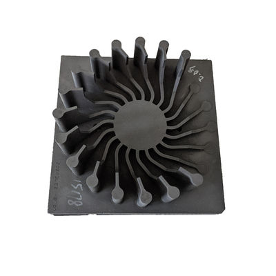 1.71 G/Cm3 EDM 산업용 어두운 회색 동역 그래피트 블록