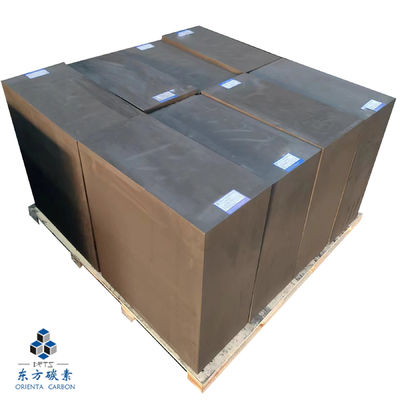 1.71 G/Cm3 EDM 산업용 어두운 회색 동역 그래피트 블록