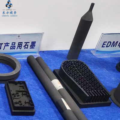 1.71 G/Cm3 EDM 산업용 어두운 회색 동역 그래피트 블록