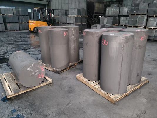 고 순수 탄소 그래피트 막대기 어두운 회색 동역 그래피트 막대기 1.80 G/Cm3