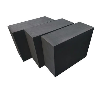 어두운 회색 부드러운 리?? 배터리 그래피트 블록 1.80 G/Cm3 12μm 곡물 크기