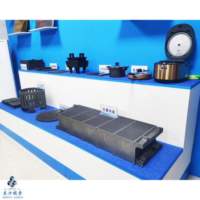 그래피트 단열 부품 및 진공 용조용 기판의 그래피트 블록